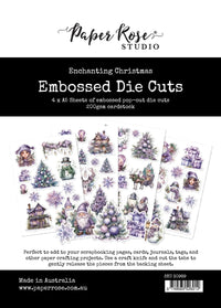 Paper Rose Studio Enchanting Christmas Embossed Die Cuts