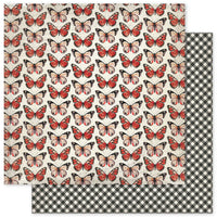 Paper Rose Studio Poppy Garden Basics 12x12 Paper Collection