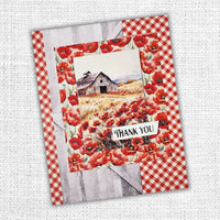 Paper Rose Studio Poppy Garden Basics 12x12 Paper Collection