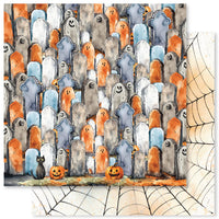 Paper Rose Studio Spooky Halloween 12x12 Paper Collection