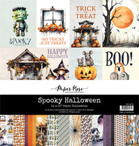 Paper Rose Studio Spooky Halloween 12x12 Paper Collection