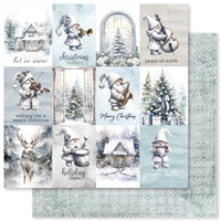 Paper Rose Studio White Christmas 12x12 Paper Collection