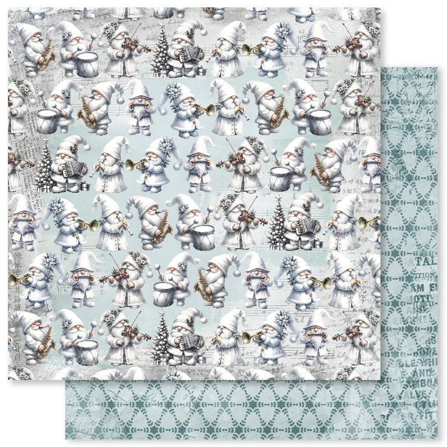Paper Rose Studio White Christmas 12x12 Paper Collection