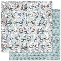 Paper Rose Studio White Christmas 12x12 Paper Collection