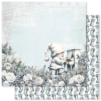 Paper Rose Studio White Christmas 12x12 Paper Collection