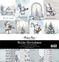 Paper Rose Studio White Christmas 12x12 Paper Collection