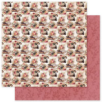 Paper Rose Studio Vintage Rose 12x12 Paper Collection