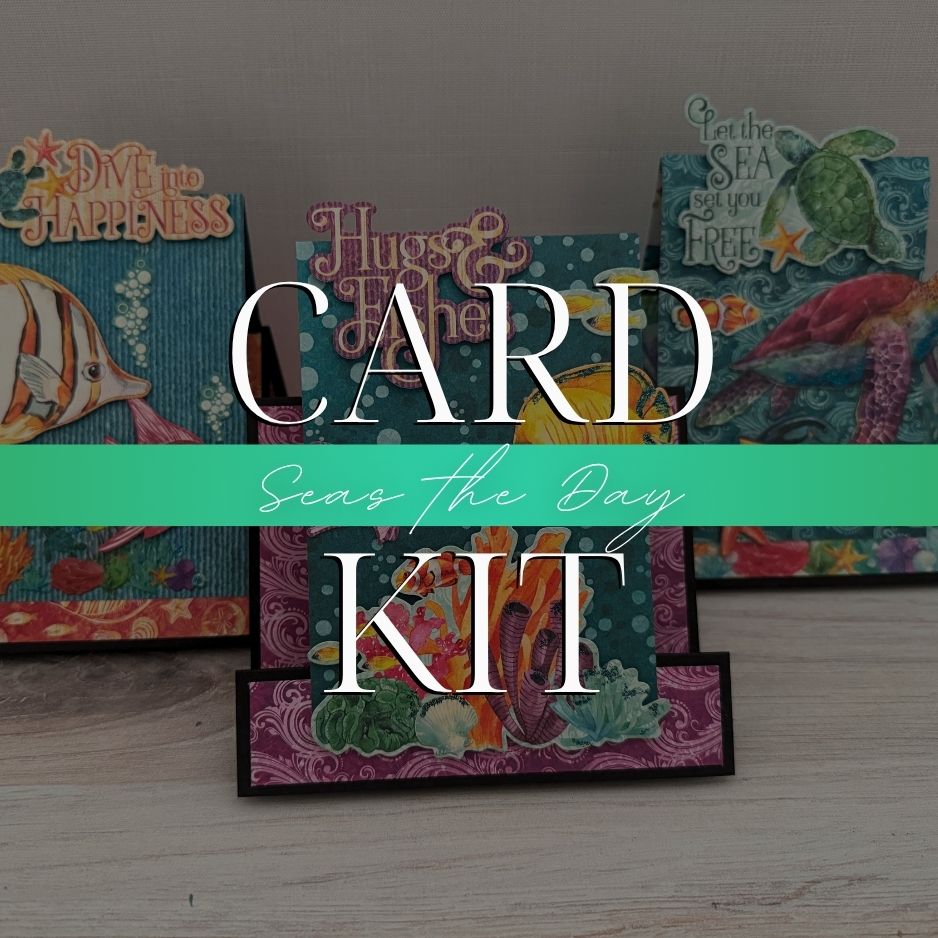 Graphic 45 Seas the Day - Faux Step Card Set 2025 Kit 5