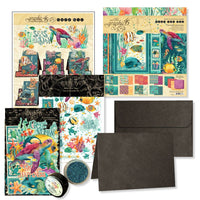 Graphic 45 Seas the Day - Faux Step Card Set 2025 Kit 5
