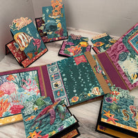 Graphic 45 Seas the Day - Tri-Fold Waterfall Album 2025 Kit 5