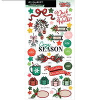 49 & Market Mistletoe and Memories Cardstock Stickers