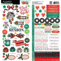 49 & Market Mistletoe and Memories Cardstock Stickers