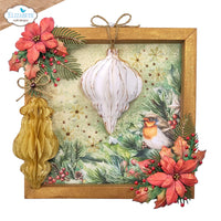 Elizabeth Craft Designs Festive Ornaments Metal Die Set