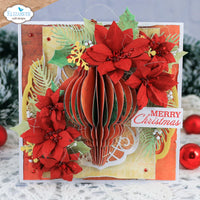 Elizabeth Craft Designs Festive Ornaments Metal Die Set