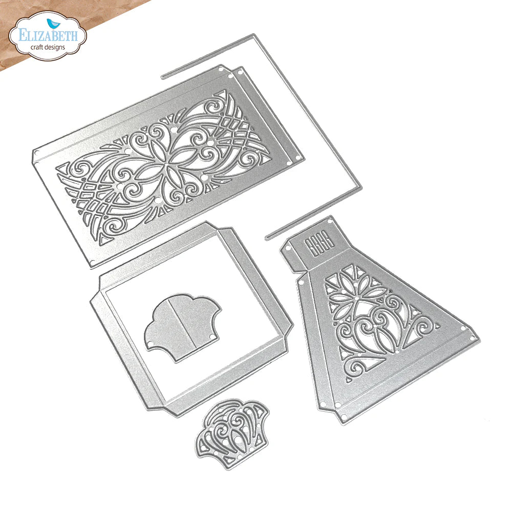 Elizabeth Craft Designs Festive Lantern Metal Die Set