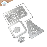 Elizabeth Craft Designs Festive Lantern Metal Die Set