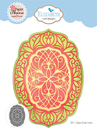 Elizabeth Craft Designs Festive Ornate Frame Metal Die Set