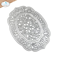 Elizabeth Craft Designs Festive Ornate Frame Metal Die Set