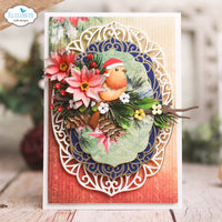 Elizabeth Craft Designs Festive Ornate Frame Metal Die Set