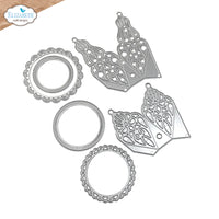 Elizabeth Craft Designs Festive Star Metal Die Set