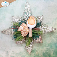 Elizabeth Craft Designs Festive Star Metal Die Set