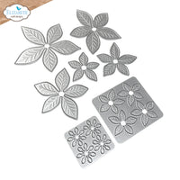 Elizabeth Craft Designs Poinsettia Metal Die Set