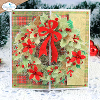 Elizabeth Craft Designs Holiday Wreath Metal Die Set