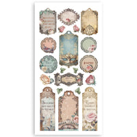 Stamperia Venice Paper Cut-Outs (4 Sheets)