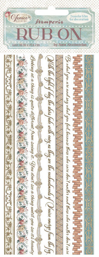 BUY IT ALL: Stamperia Venice Collection