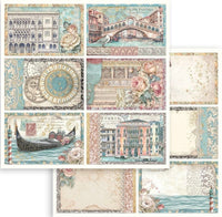 Stamperia Venice 12” x 12” Paper Pad