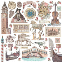 Stamperia Venice 12” x 12” Paper Pad