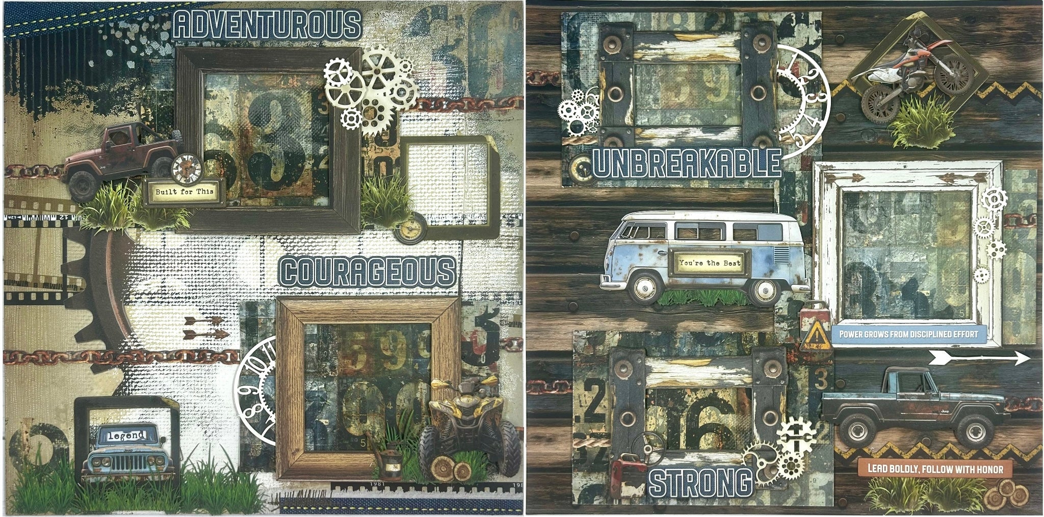 Adventurous 2-Page Layout