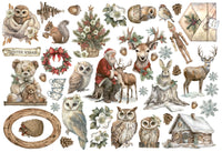 Stamperia The Owl’s House Adhesive Ephemera