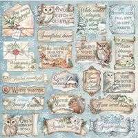 Stamperia The Owl’s House 8” x 8” Paper Pad