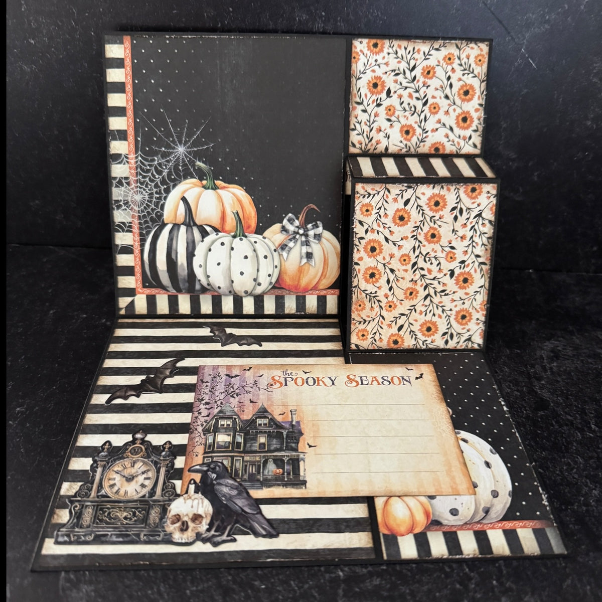 BOOtiful Greetings finished card example 2
