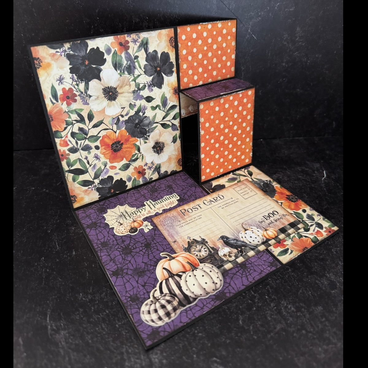 BOOtiful Greetings finished card example 4