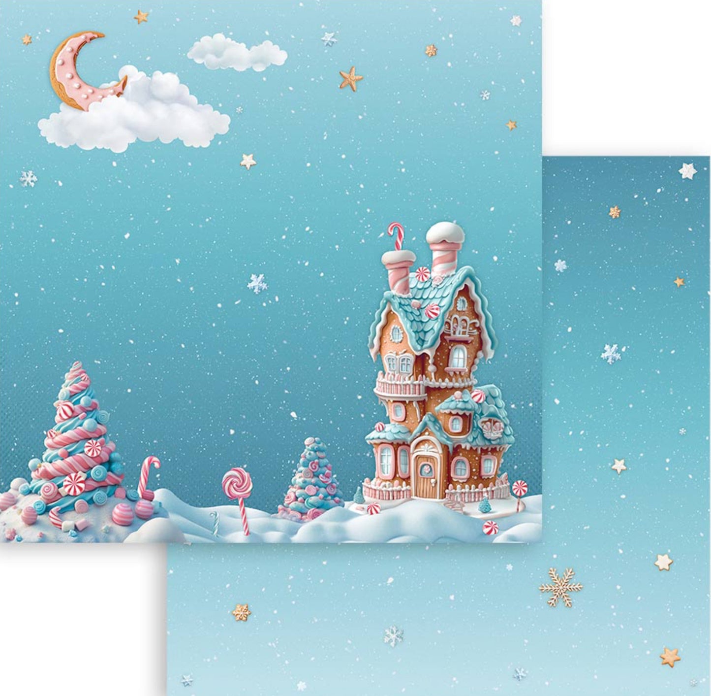 Stamperia Candy Christmas 8” x 8” Paper Pad