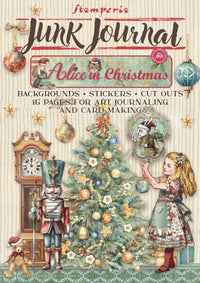 Stamperia Alice in Christmas Junk Journal
