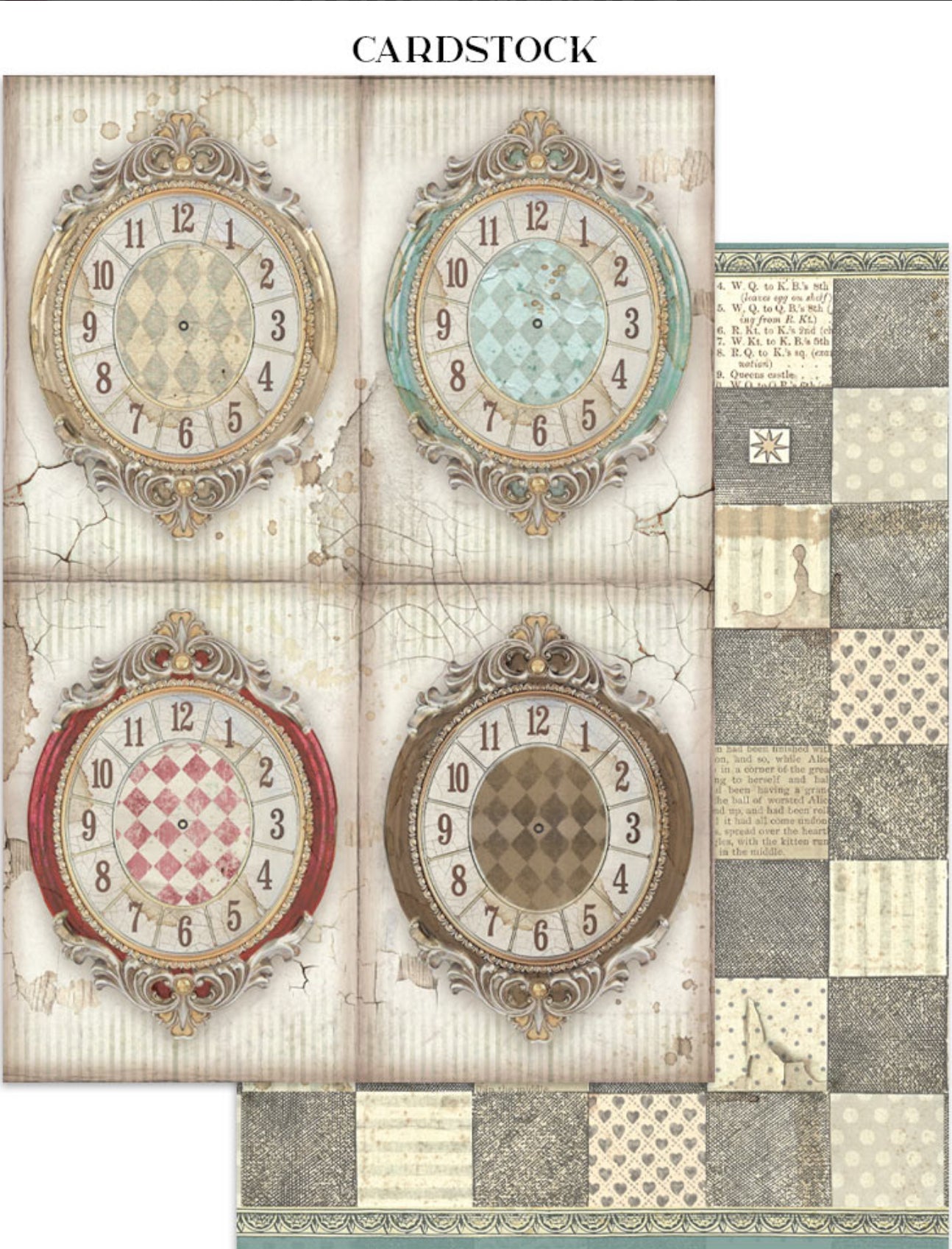 Stamperia Alice in Christmas Junk Journal