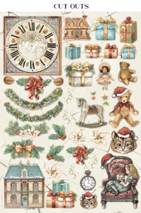 Stamperia Alice in Christmas Junk Journal