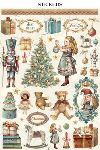 Stamperia Alice in Christmas Junk Journal