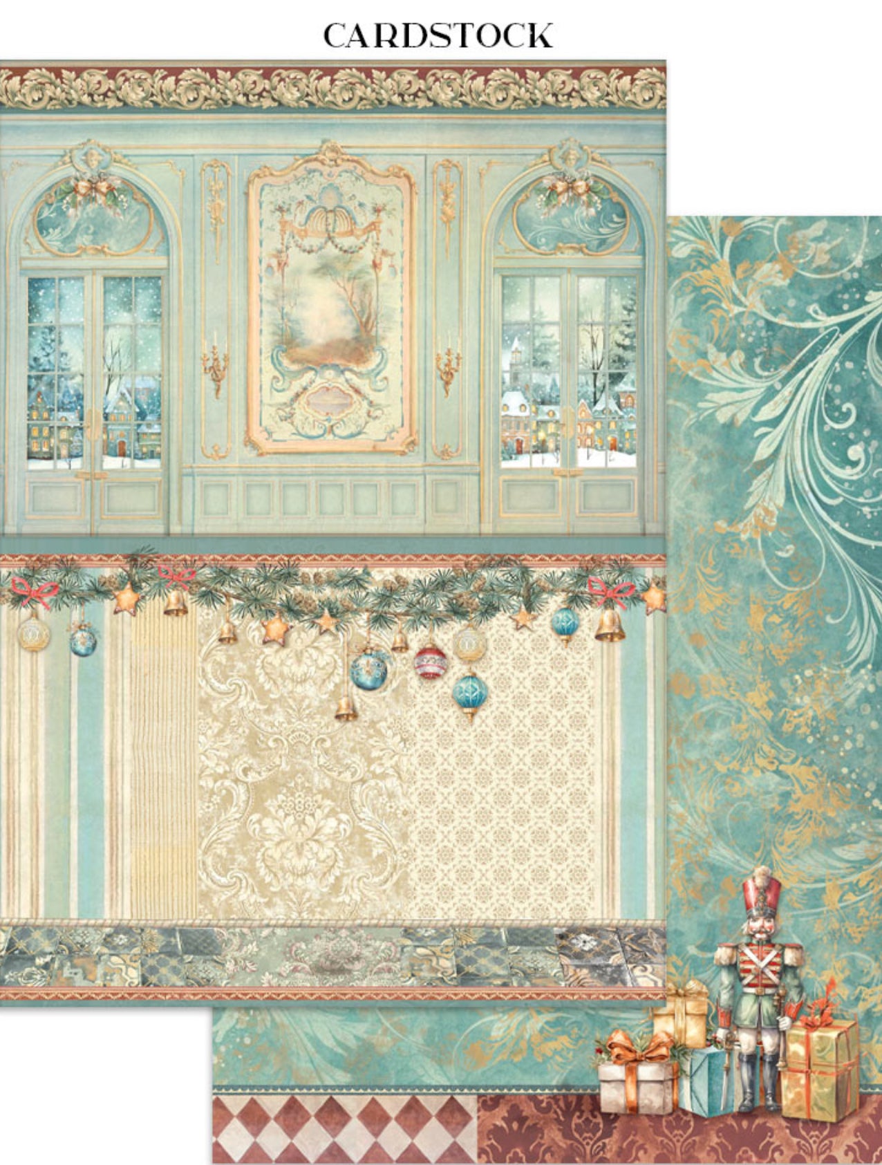 Stamperia Alice in Christmas Junk Journal