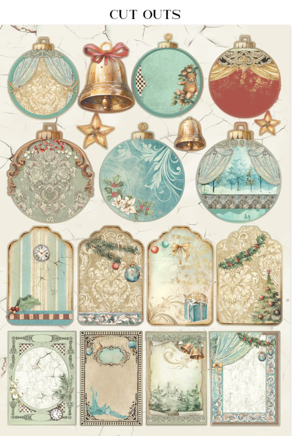 Stamperia Alice in Christmas Junk Journal
