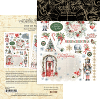 Graphic 45 Deck the Halls Rub-On Transfer Set