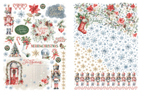 Graphic 45 Deck the Halls Rub-On Transfer Set