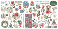Graphic 45 Deck the Halls Ephemera Assortment