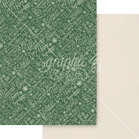Graphic 45 Deck the Halls 8.5” x 11” Patterns & Solids Pack
