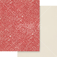 Graphic 45 Deck the Halls 8.5” x 11” Patterns & Solids Pack