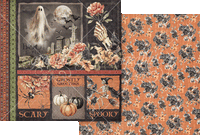 Graphic 45 Ghostly Greetings 12” x 12” Collection Pack