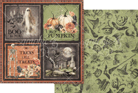 Graphic 45 Ghostly Greetings 12” x 12” Collection Pack